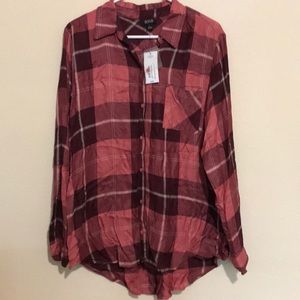 Long sleeve flannel